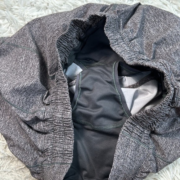 Lululemon Hotty Hot Short 2.5" Heather Lux Multi Black Heathered Black - Picture 3 of 6